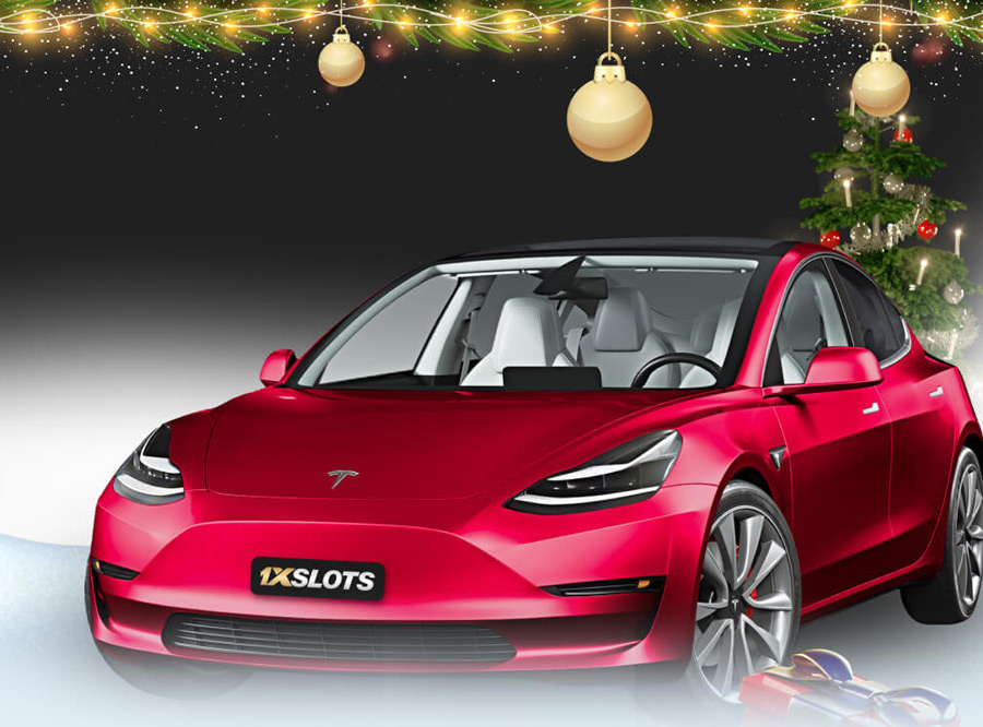 Nytårsgaver: Tesla Model 3 (€60.000)!